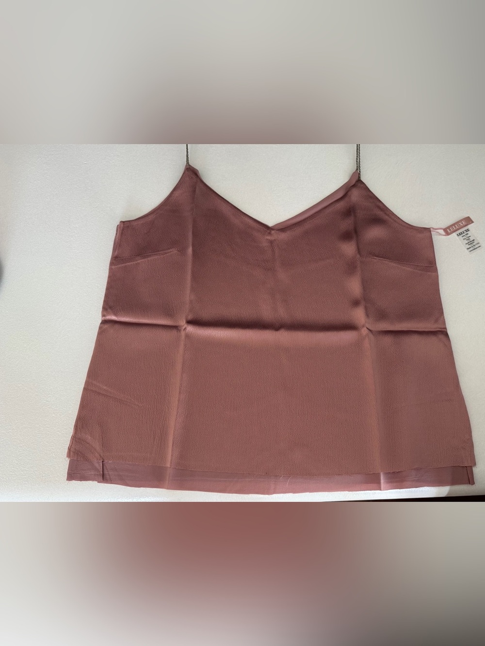 NWT LELUXE ROSE CAMI ASH ROSE - Picture 9 of 15